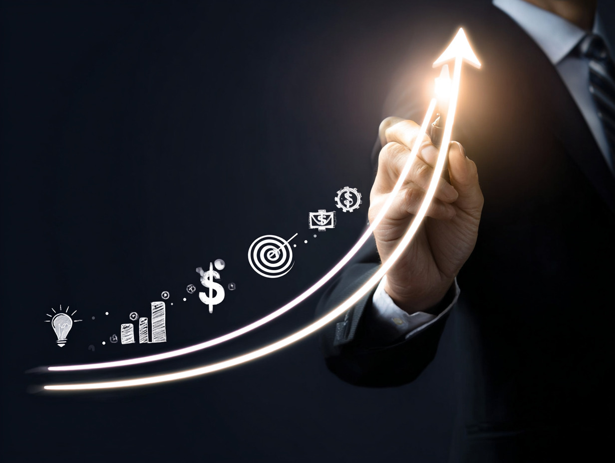 Executivos em reunião