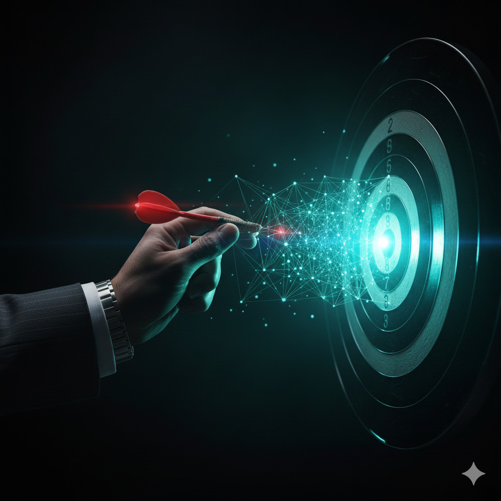 Reunião estratégica em sala de conferência