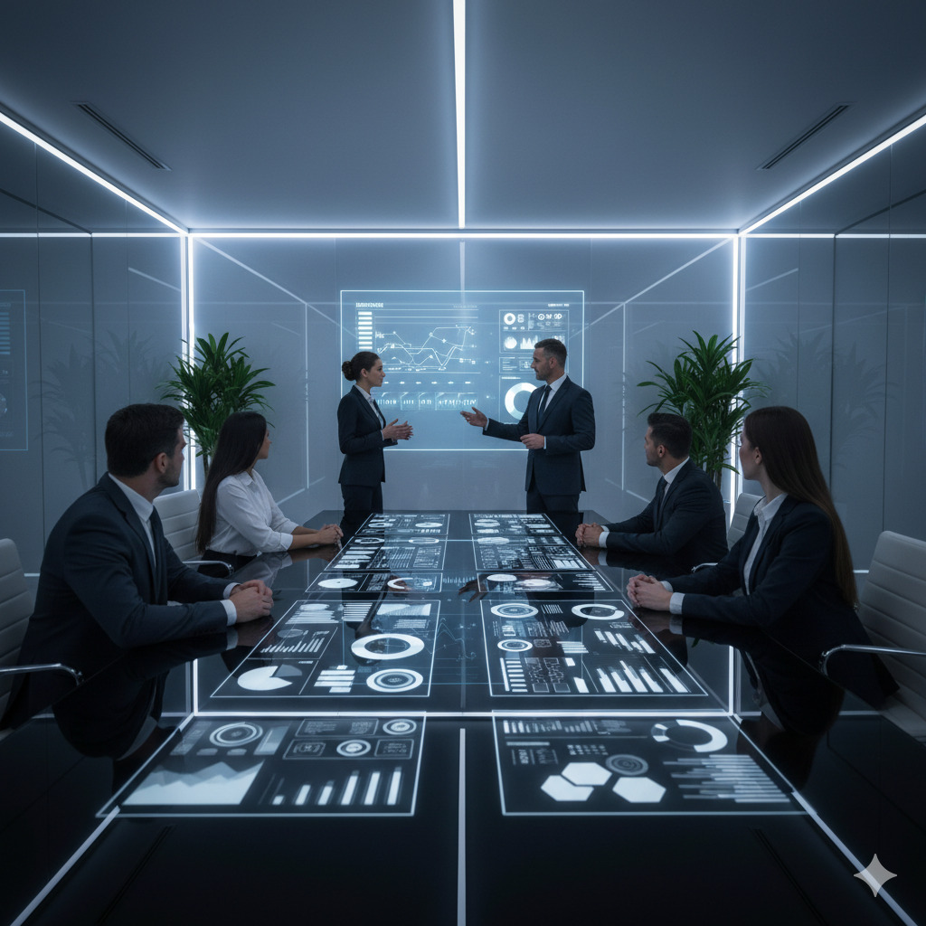 Consultoria estratégica em reunião